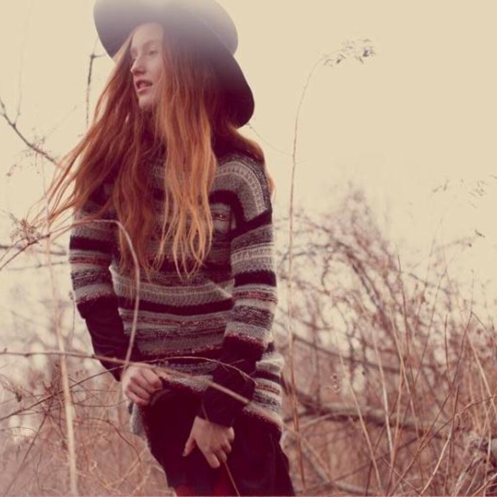 Ulla Johnson Black Wide-Brim Hat